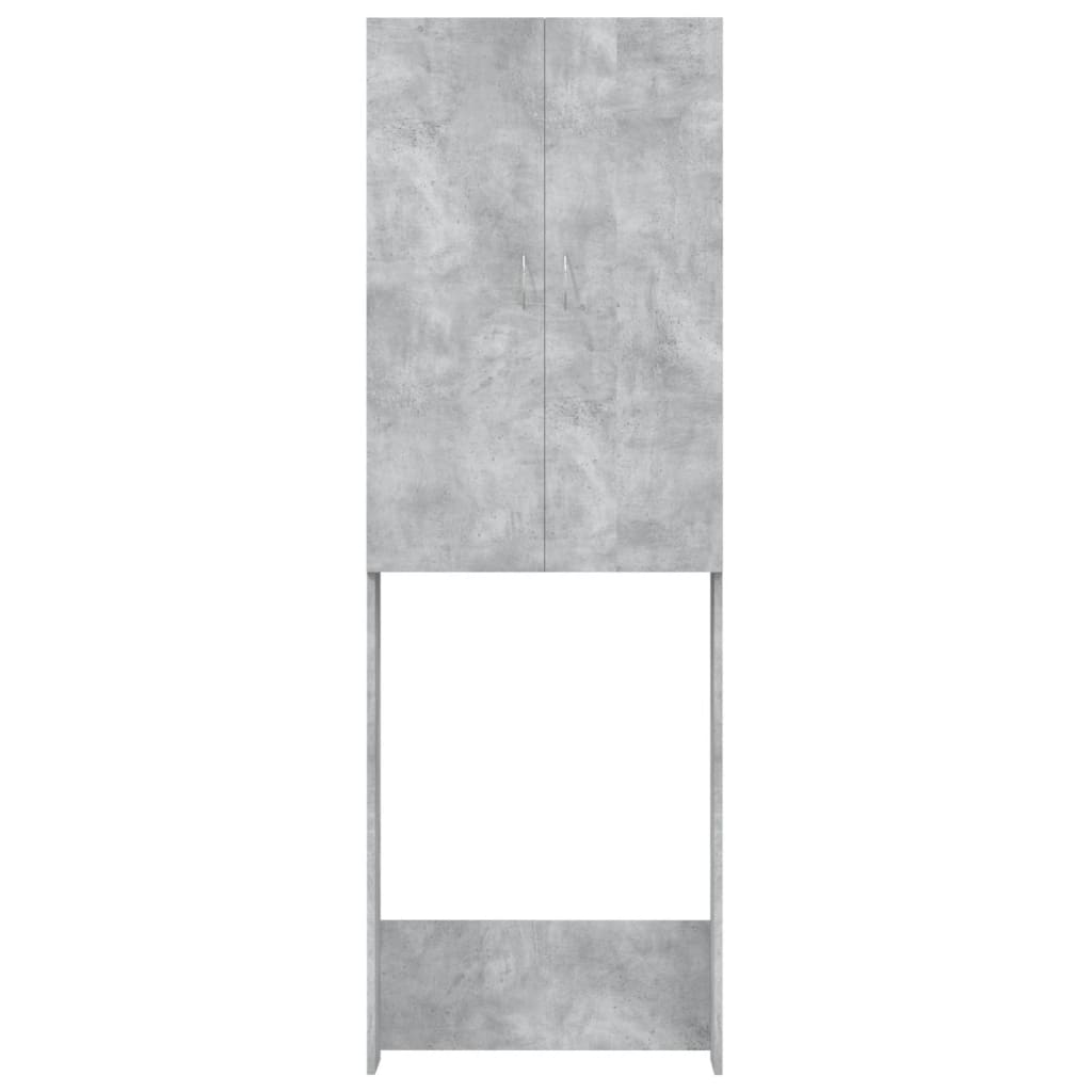 Gabinete de lavadora 64x25.5x190 cm - gris de concreto, 1 - number 3.