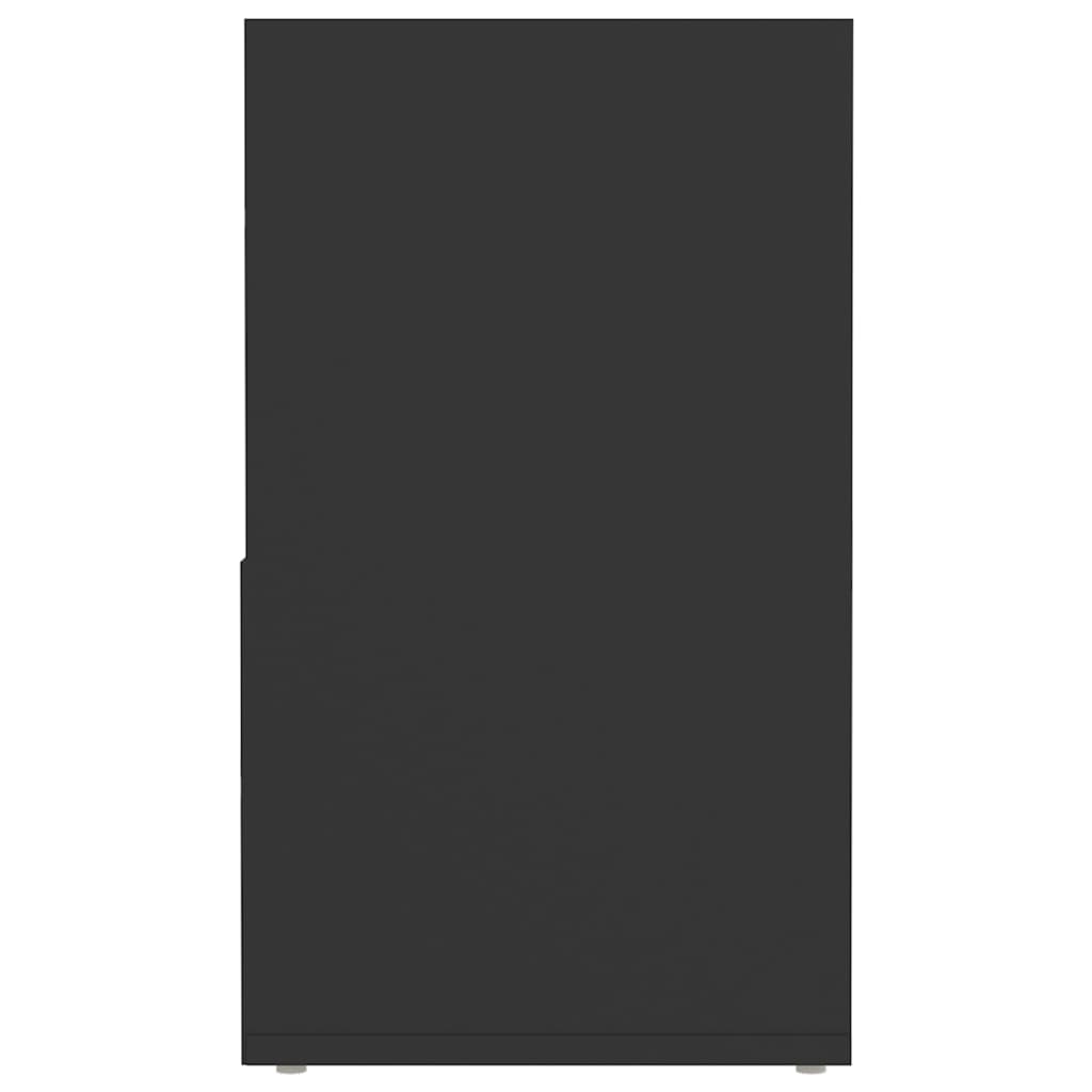 Tv-bord 149x30x52 cm konstruert tre - grå, 1 - number 7.