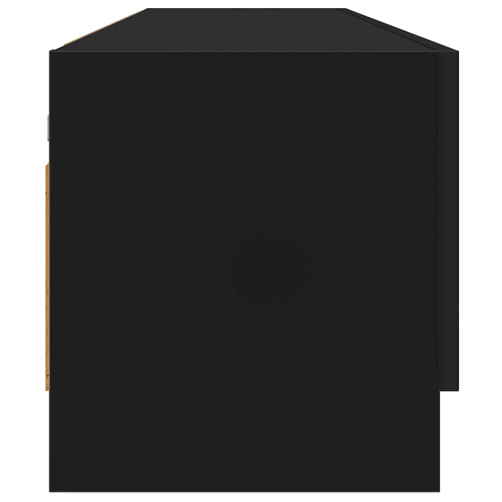 Ormar 100x32,5x35 cm konstruirano drvo - crni, 1 - number 6.