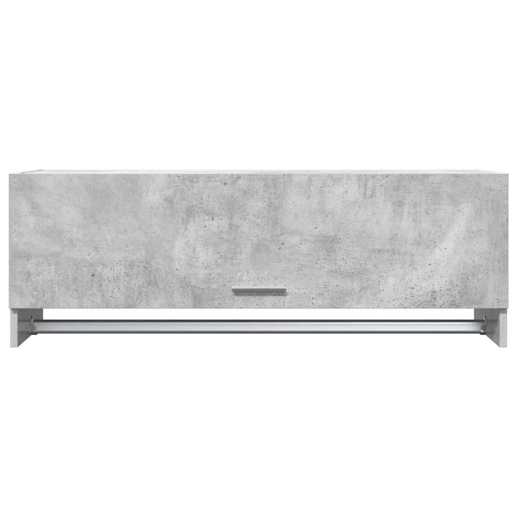 Ormar 100x32,5x35 cm konstruirano drvo - beton siva, 1 - number 5.