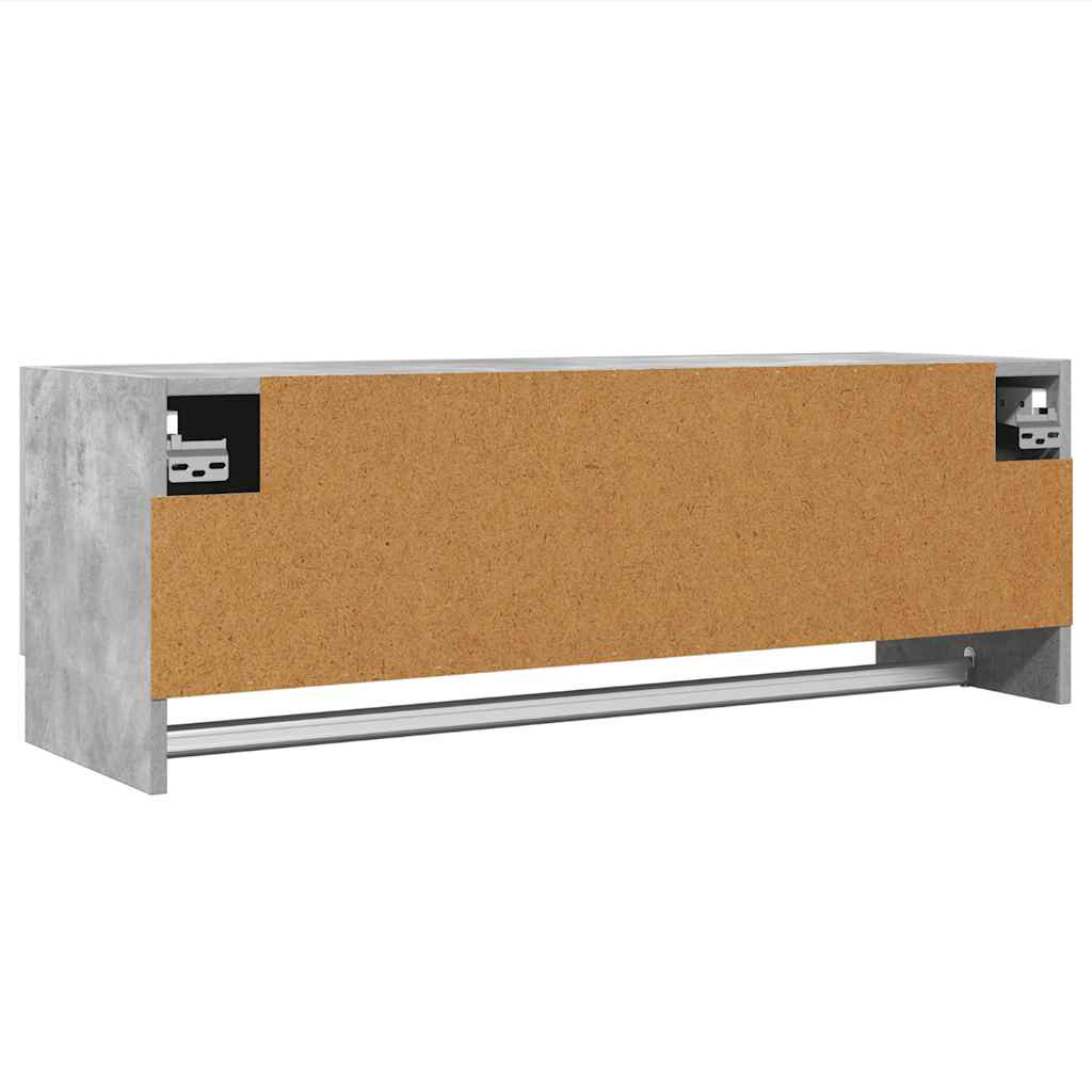 Ormar 100x32,5x35 cm konstruirano drvo - beton siva, 1 - number 7.