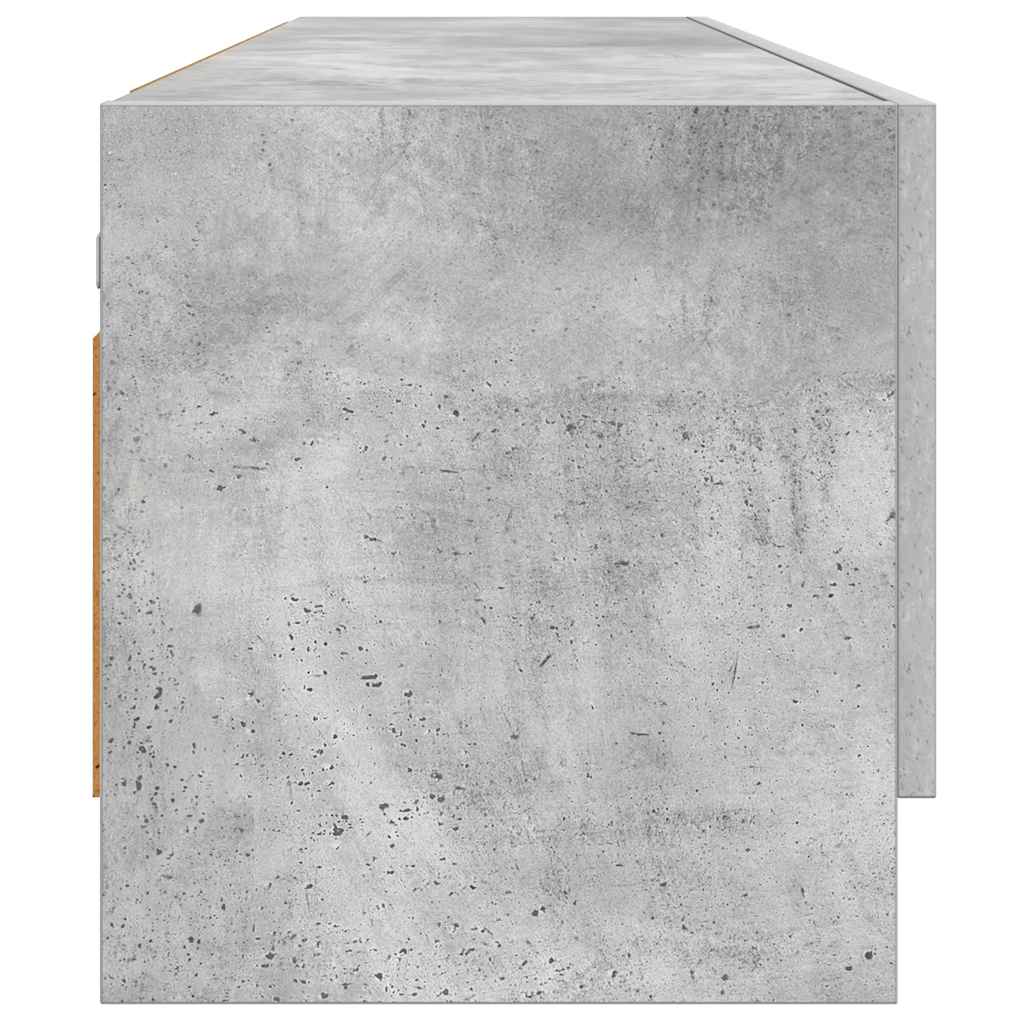 Ormar 100x32,5x35 cm konstruirano drvo - beton siva, 1 - number 6.