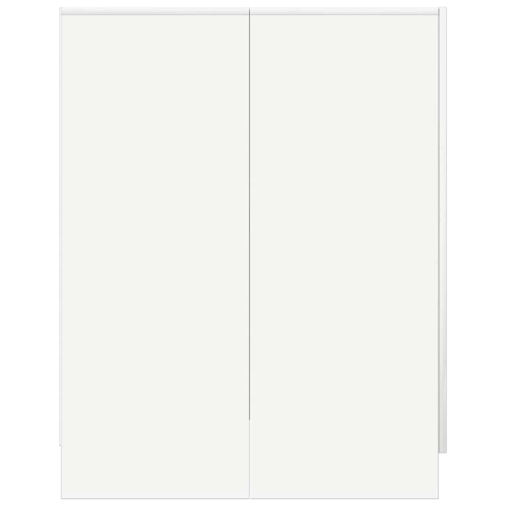 Meuble pour machine à laver 71x71,5x91,5 cm - blanc, 1 - number 5.