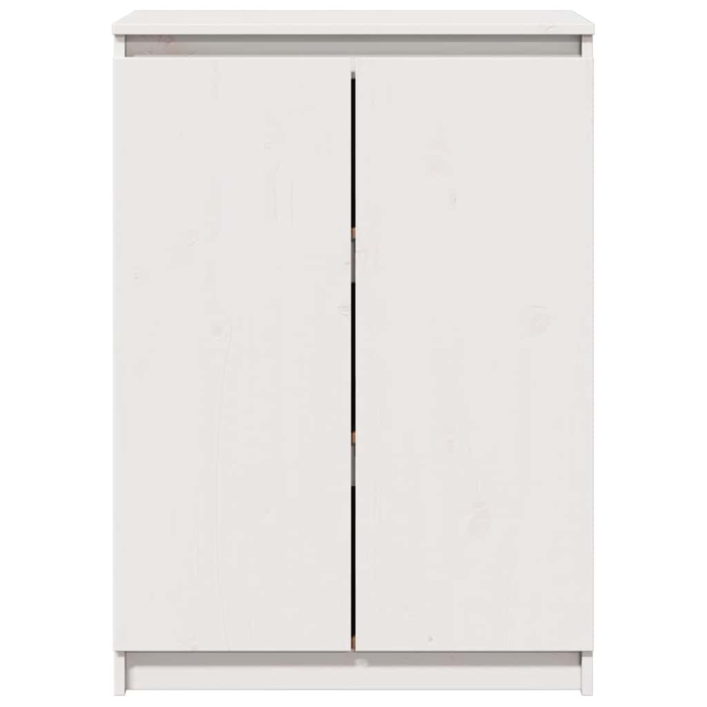 Sideboard 60x36x84 cm massiv furu - vit, 1 - number 5.