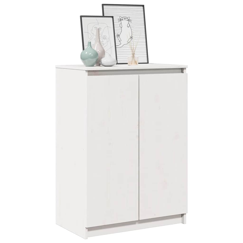 Sideboard 60x36x84 cm massiv furu - vit, 1 - number 4.
