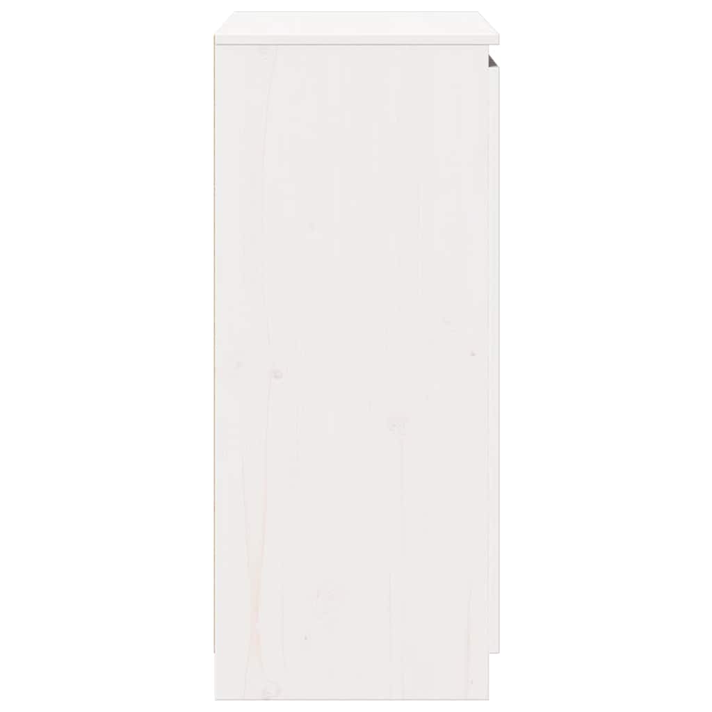 Sideboard 60x36x84 cm massiv furu - vit, 1 - number 7.