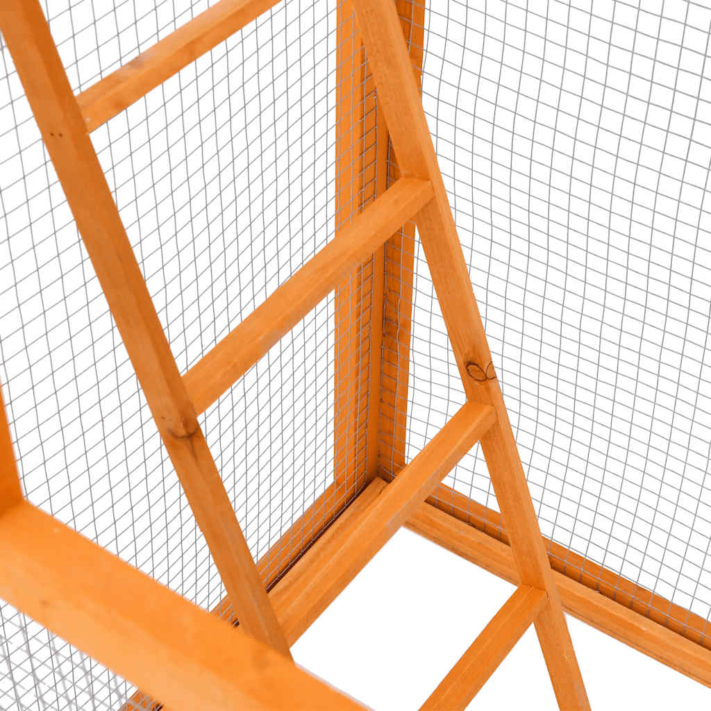 Volière 68x62x166 cm bois d'épicéa massif - number 7.