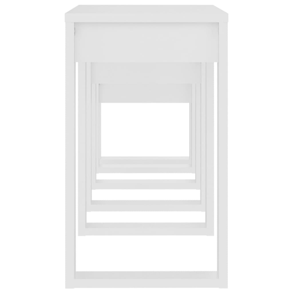 Stoły depozytowe szt. drewno klejone - białe, 3 - number 7.