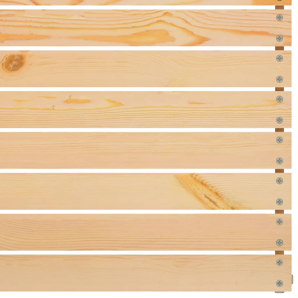 Salongsett for hagen 4 deler massiv furu - grå, nei, 1 - number 6.