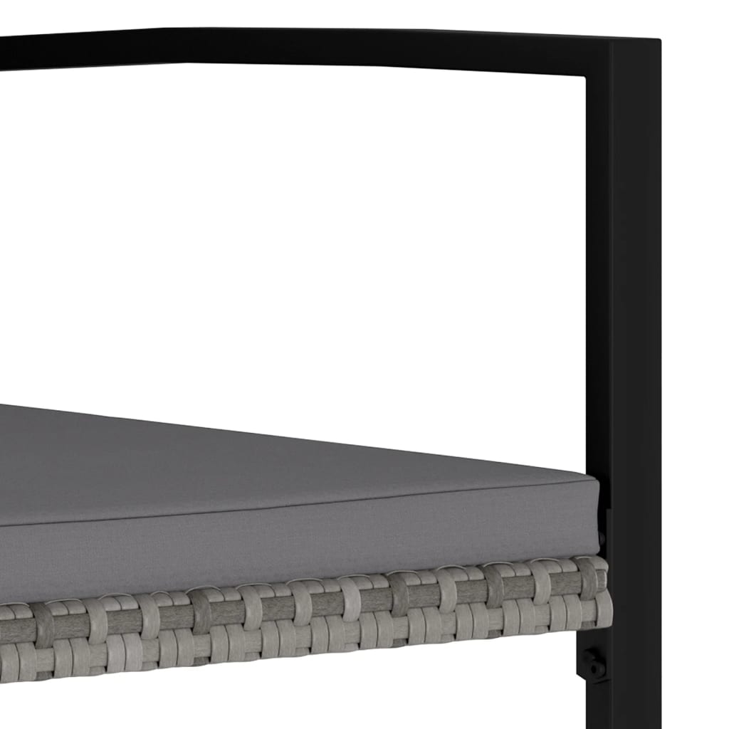 Krzesła ogrodowe komputery. polirattan - gray, 4 - number 4.