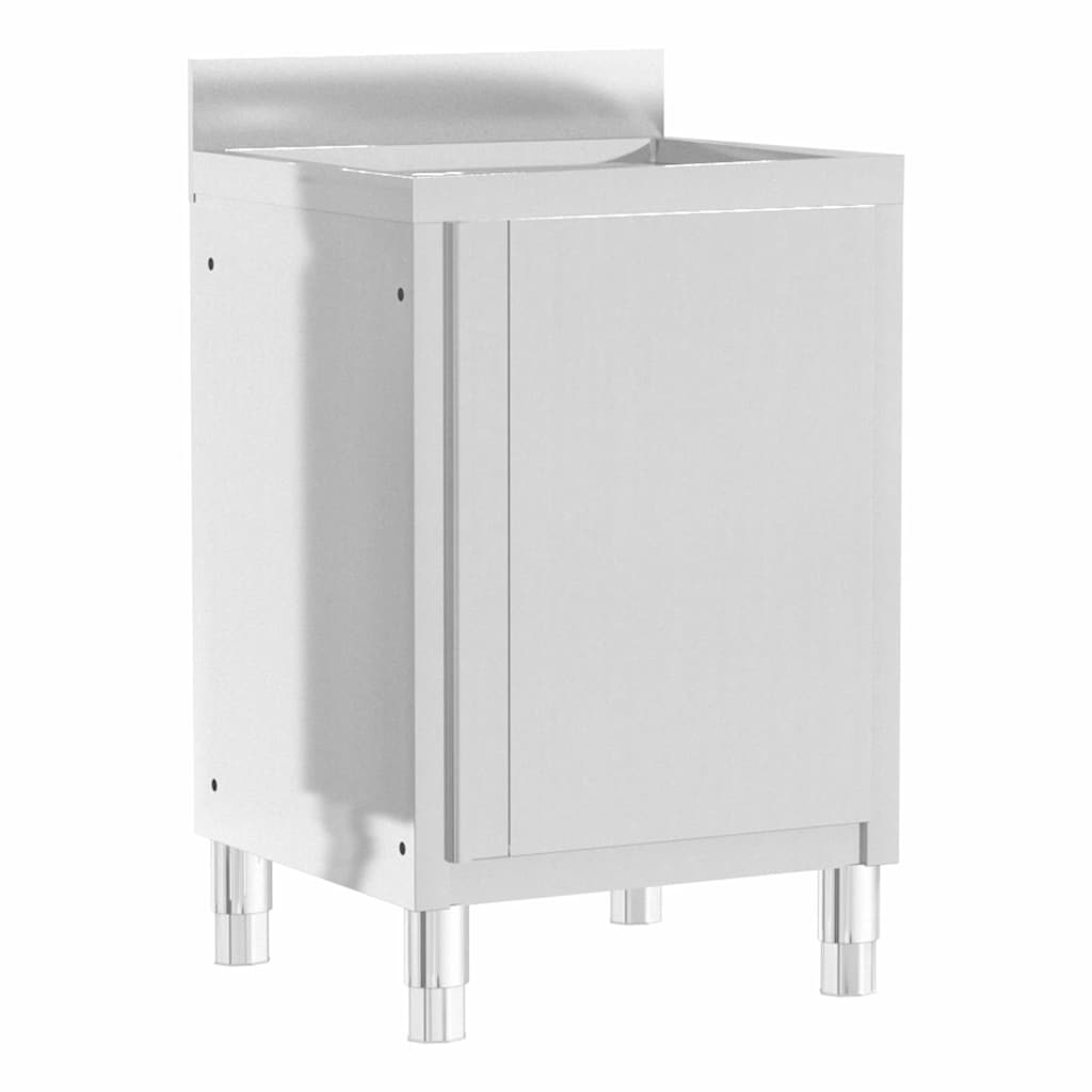 Industrijski kuhinjski ormari kom. inox - 2, ormarić sa sudoperom + ormarić sa 3 ladice - number 6.