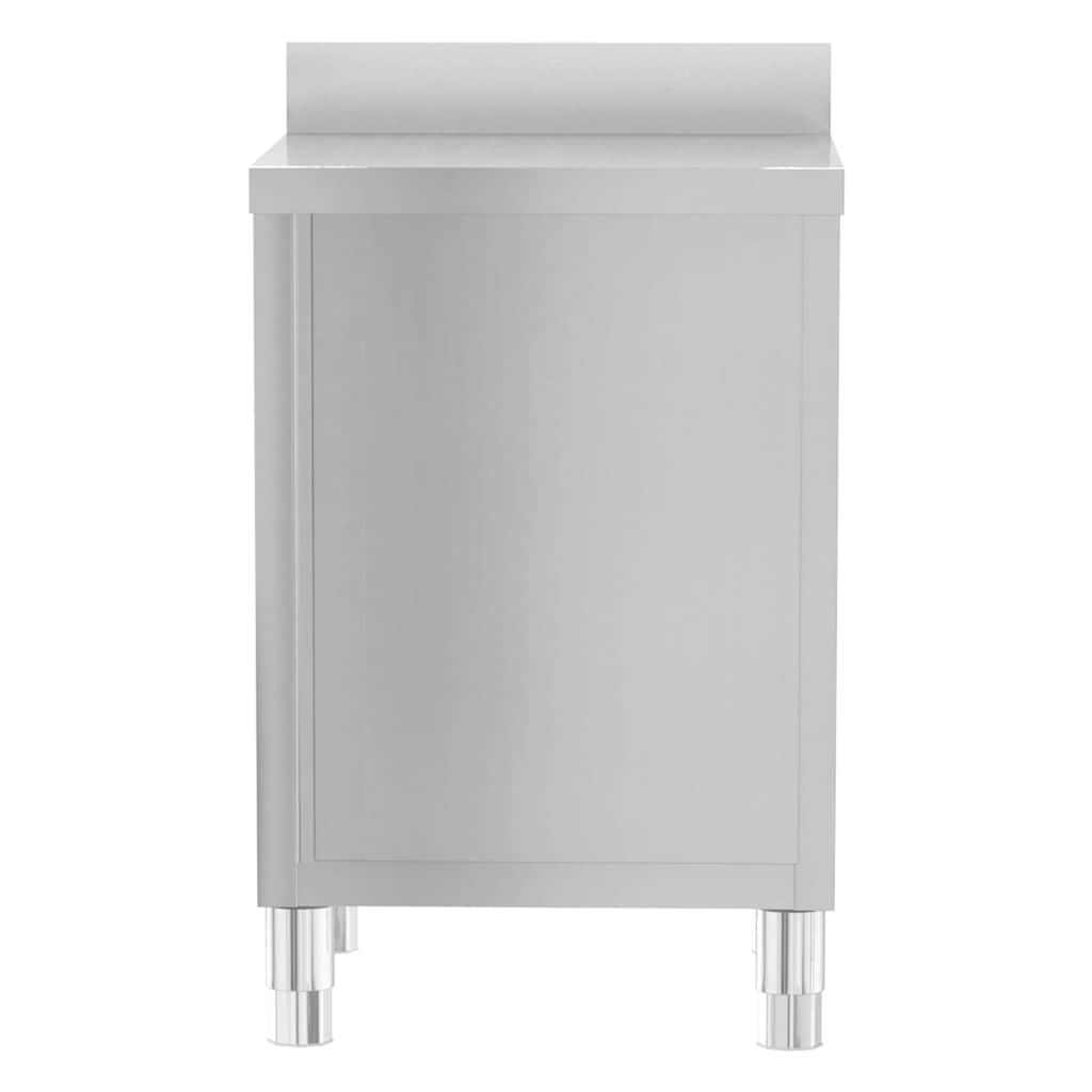 Industrijski kuhinjski ormari kom. nehrđajući čelik - 3, ormarići + ormarić s 3 ladice - number 5.