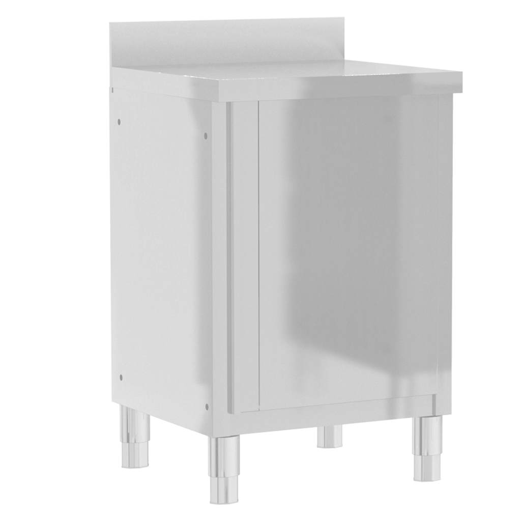 Industrijski kuhinjski ormari kom. nehrđajući čelik - 3, ormarići + ormarić s 3 ladice - number 6.