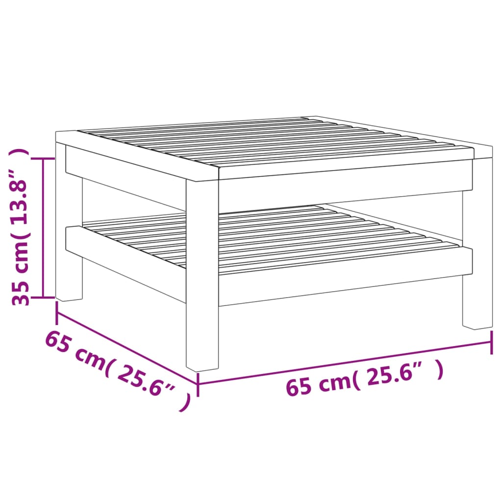 Set da giardino 9 pezzi con cuscino in legno massello di acacia - grigio scuro, 4x parte angolare + 4x parte centrale + tavolo, 1 - number 10.