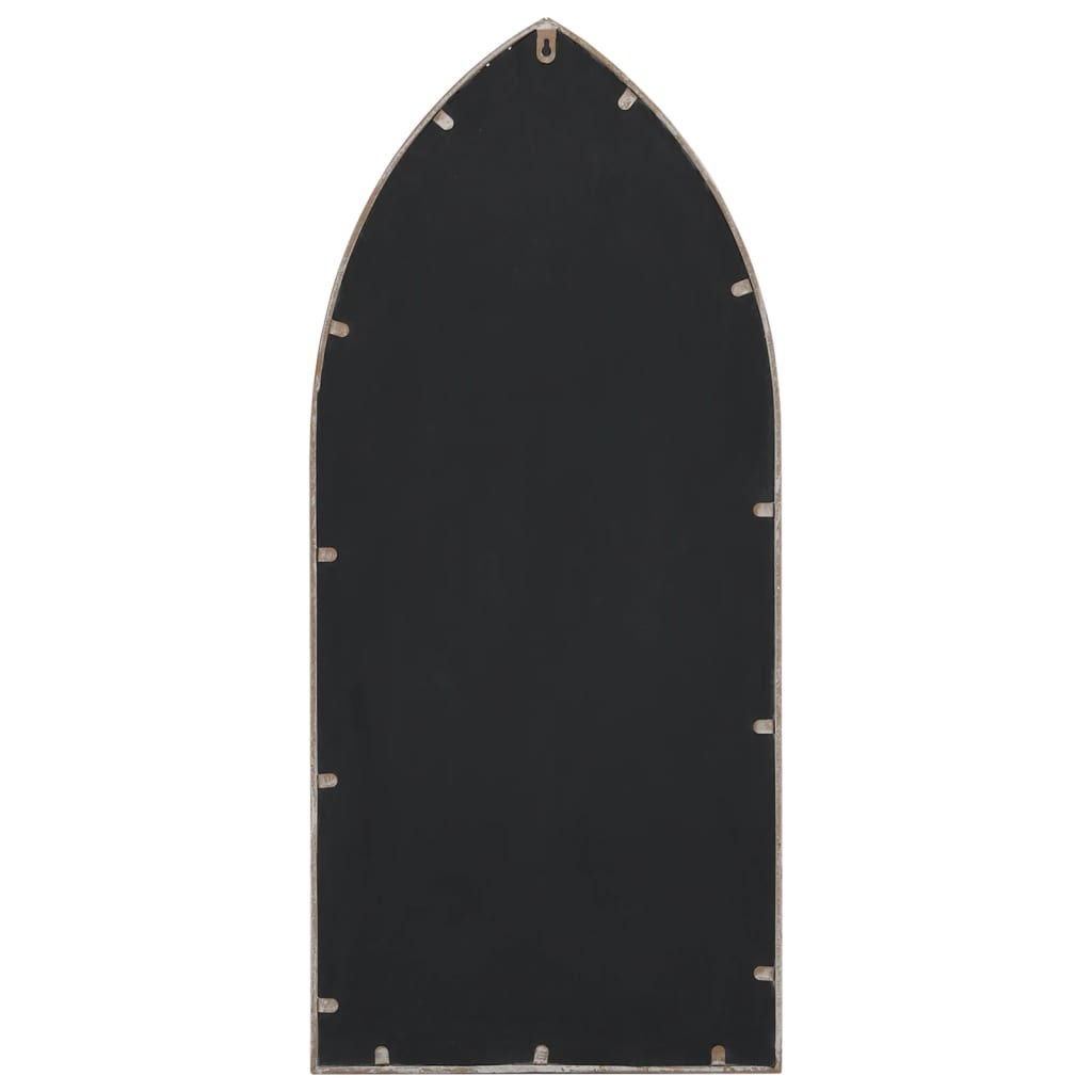 Spejl 100x45 cm jern sandfarvet - number 4.