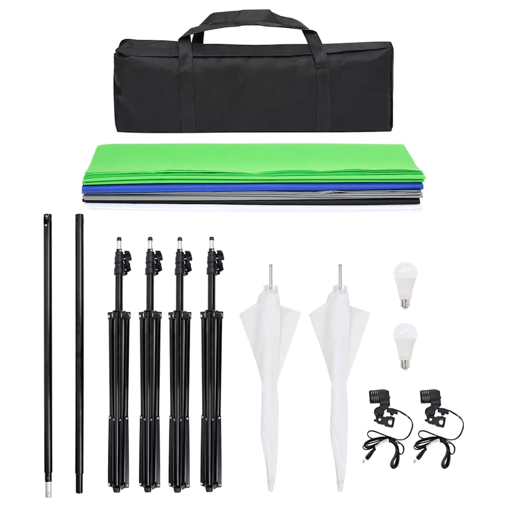 Foto lampe s pozadinama i kišobranima - number 8.