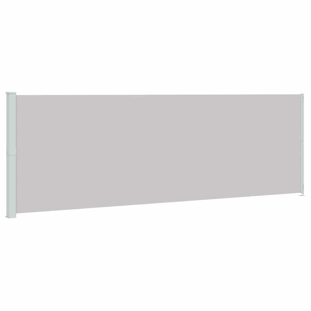 Rollable side awning for the terrace - gray, 200 x 600 cm, 1 - number 2.