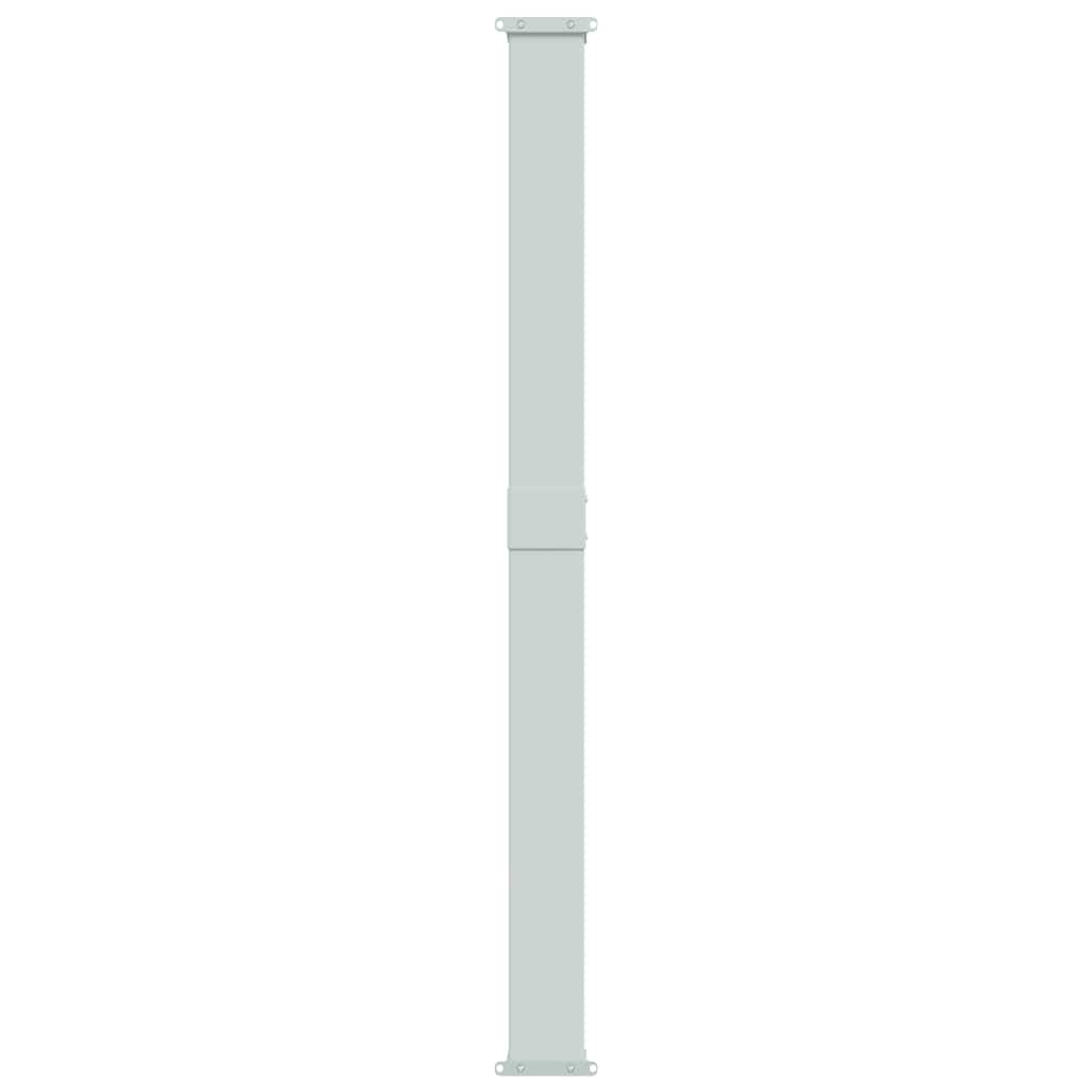 Sammenrullelig sidemarkise til terrassen 180x600 cm cremefarvet - number 5.