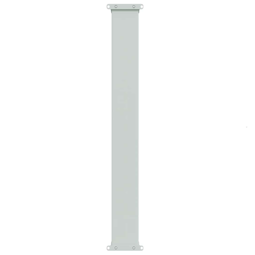 Sammenrullelig sidemarkise til terrassen 117x600 cm grå - number 5.