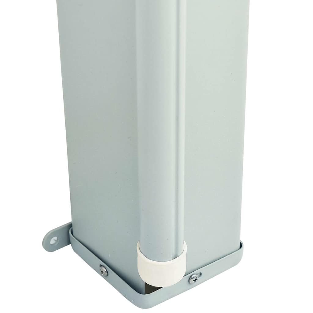 Kolanička bočna tenda na terasu 117x600 cm crna - number 8.