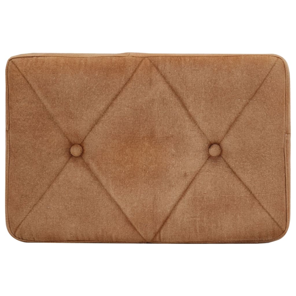 Fotel z podnóżkiem płótno - number 9.