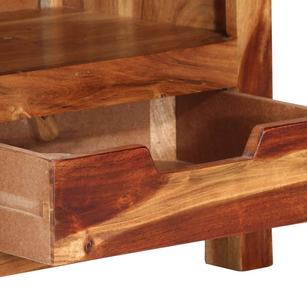 Tv-bord 110x30x40 cm heltre akasietre - number 9.