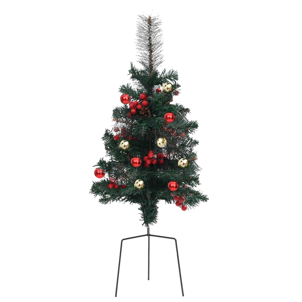 Sapins de noël artificiels 2 pcs. 76 cm pvc - number 3.