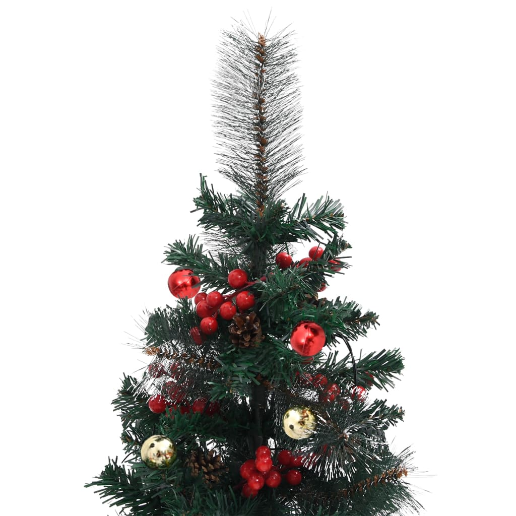 Sapins de noël artificiels 2 pcs. 76 cm pvc - number 5.