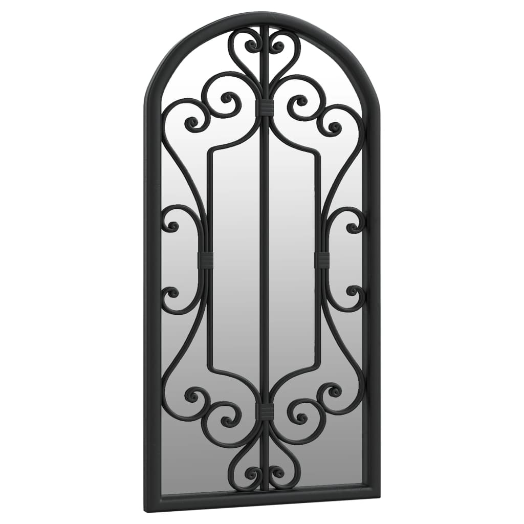 Garden mirror iron - black, 70 x 30 cm, 1 - number 3.