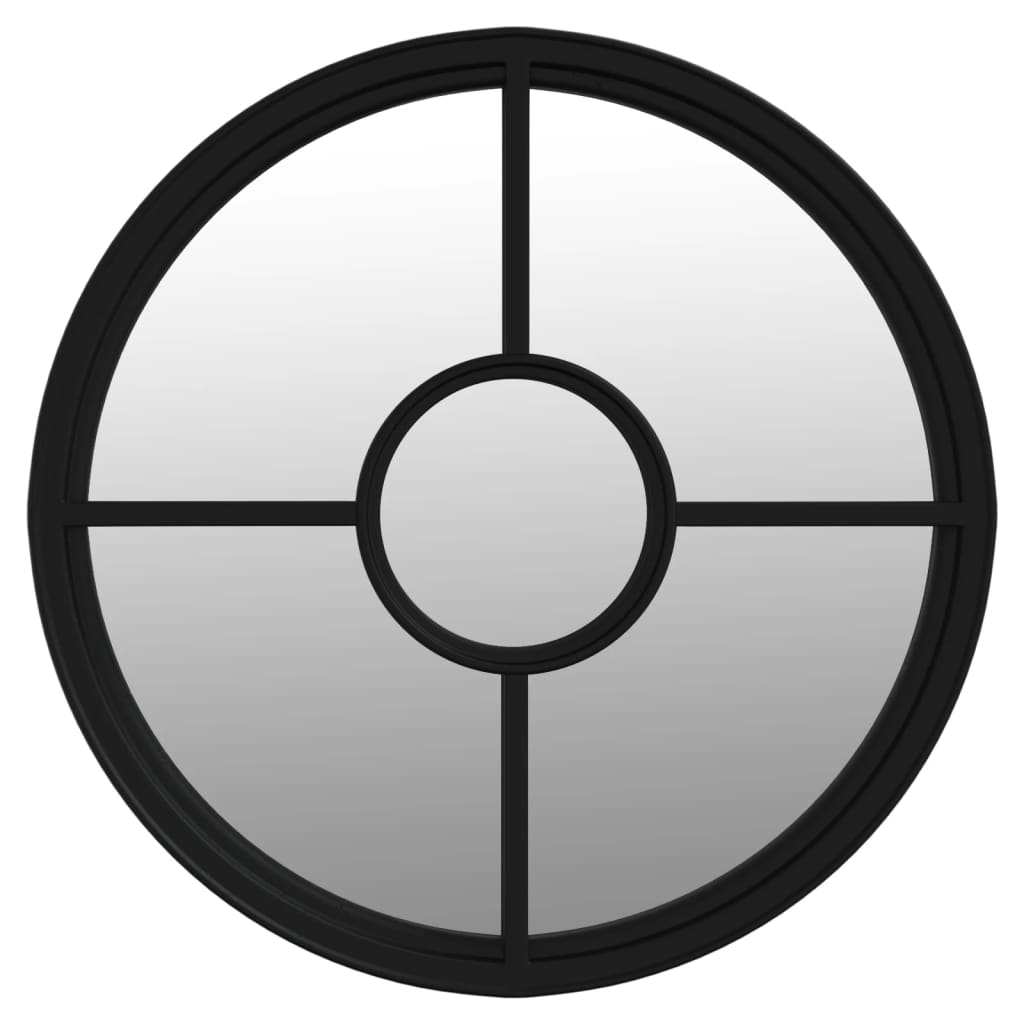 Havespejl rundt jern - sort, 60 x 4 cm, 1 - number 2.