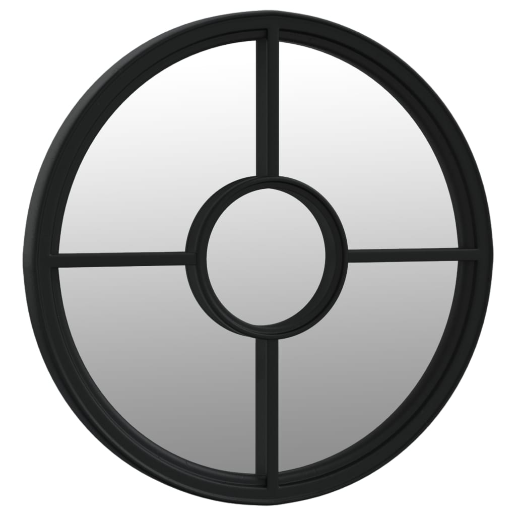 Havespejl rundt jern - sort, 60 x 4 cm, 1 - number 3.