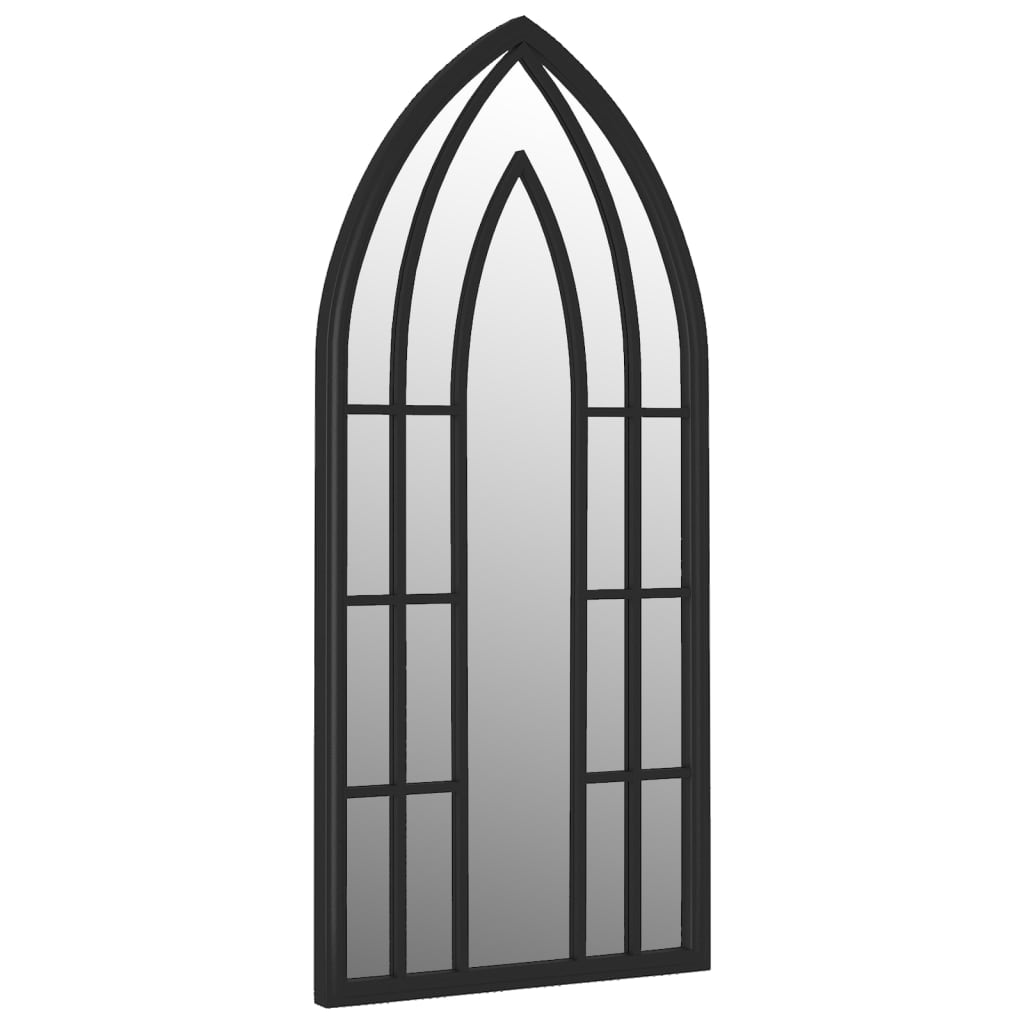Garden mirror iron - black, 70 x 30 cm, 1 - number 3.