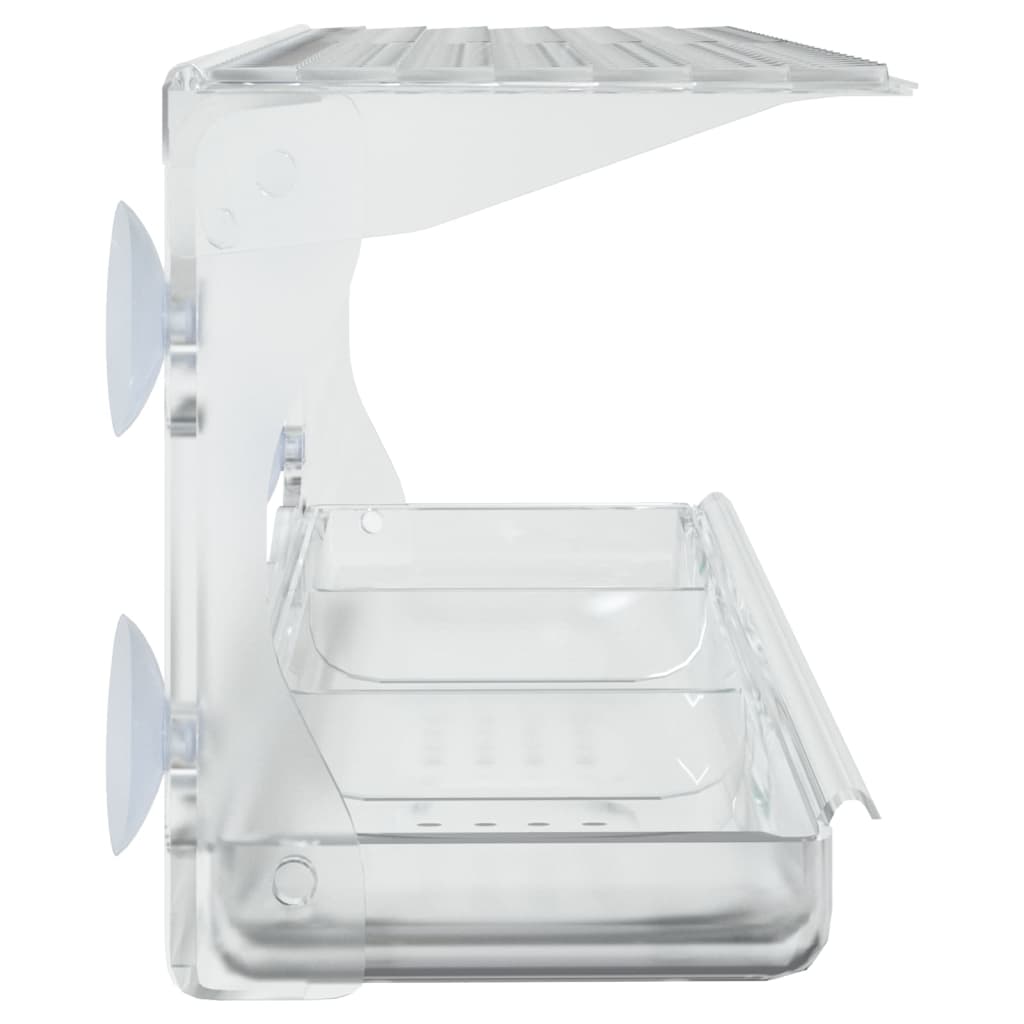 Foderautomater til vindue 2 stk. 30x12x15 cm akryl - number 5.