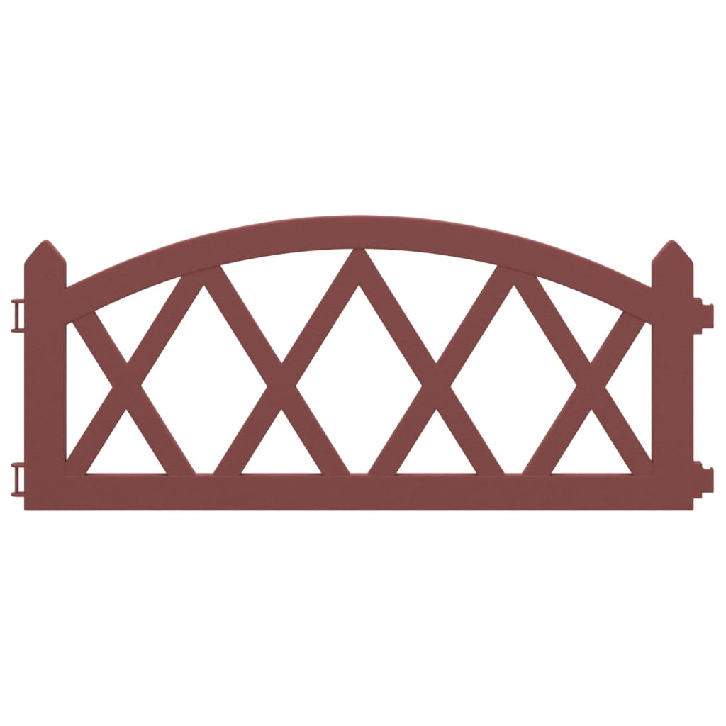 Græskanter stk. 10 m pp - rød, 17 - number 4.