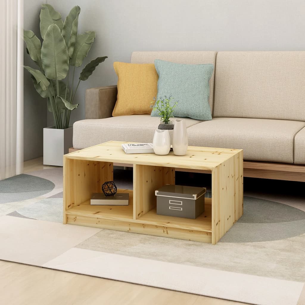 Coffee table 75x50x33 cm solid pine - ooo 1, ooo 2, ooo 3 - number 3.