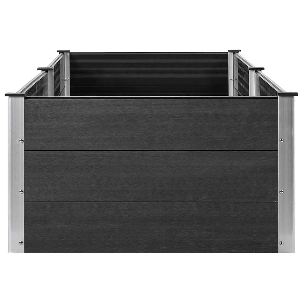 Raised bed wpc gray - 200 x 100 x 54 cm, 1 - number 4.