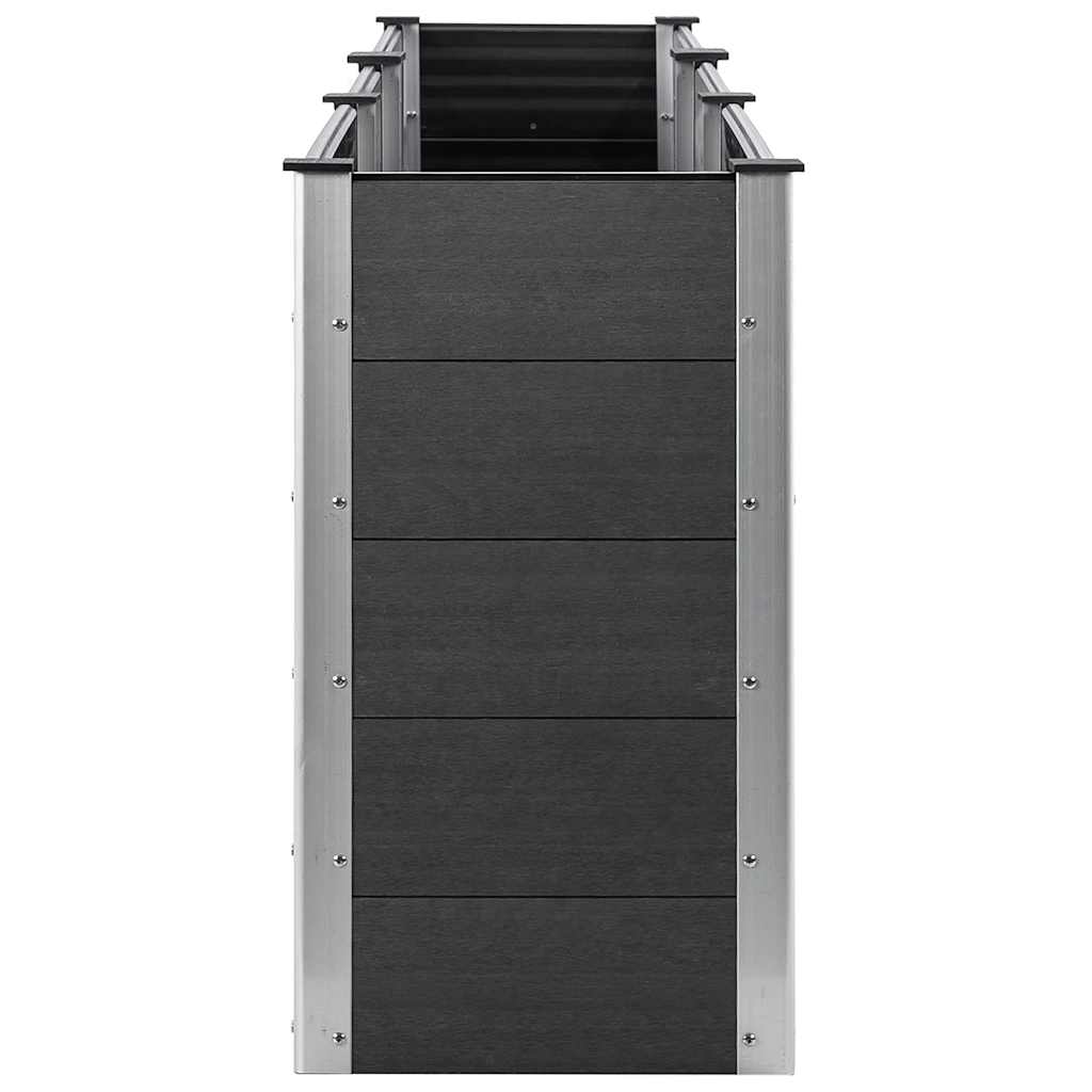 Povišeni krevet wpc sivi - 300 x 50 x 91 cm, 1 - number 3.