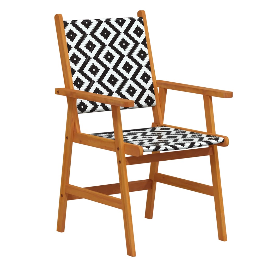 Vrtni blagovaonski stol od 5 komada punog bagremovog drveta - 140 cm dužine stola, 4 - number 5.