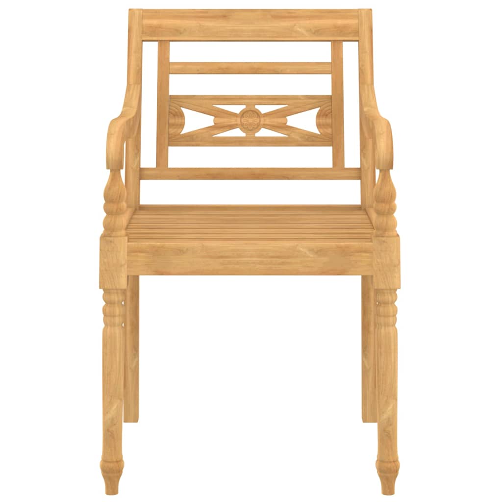 Zestaw wypoczynkowy do ogrodu 4 części lite drewno tekowe - number 7.