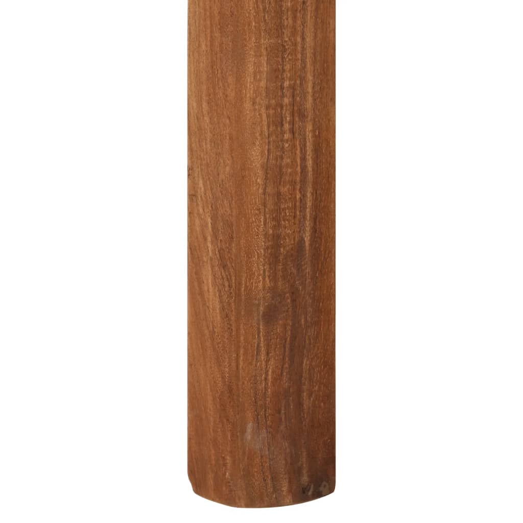 Barbord 110x55x106 cm massivt akacietræ med honningfinish - number 6.