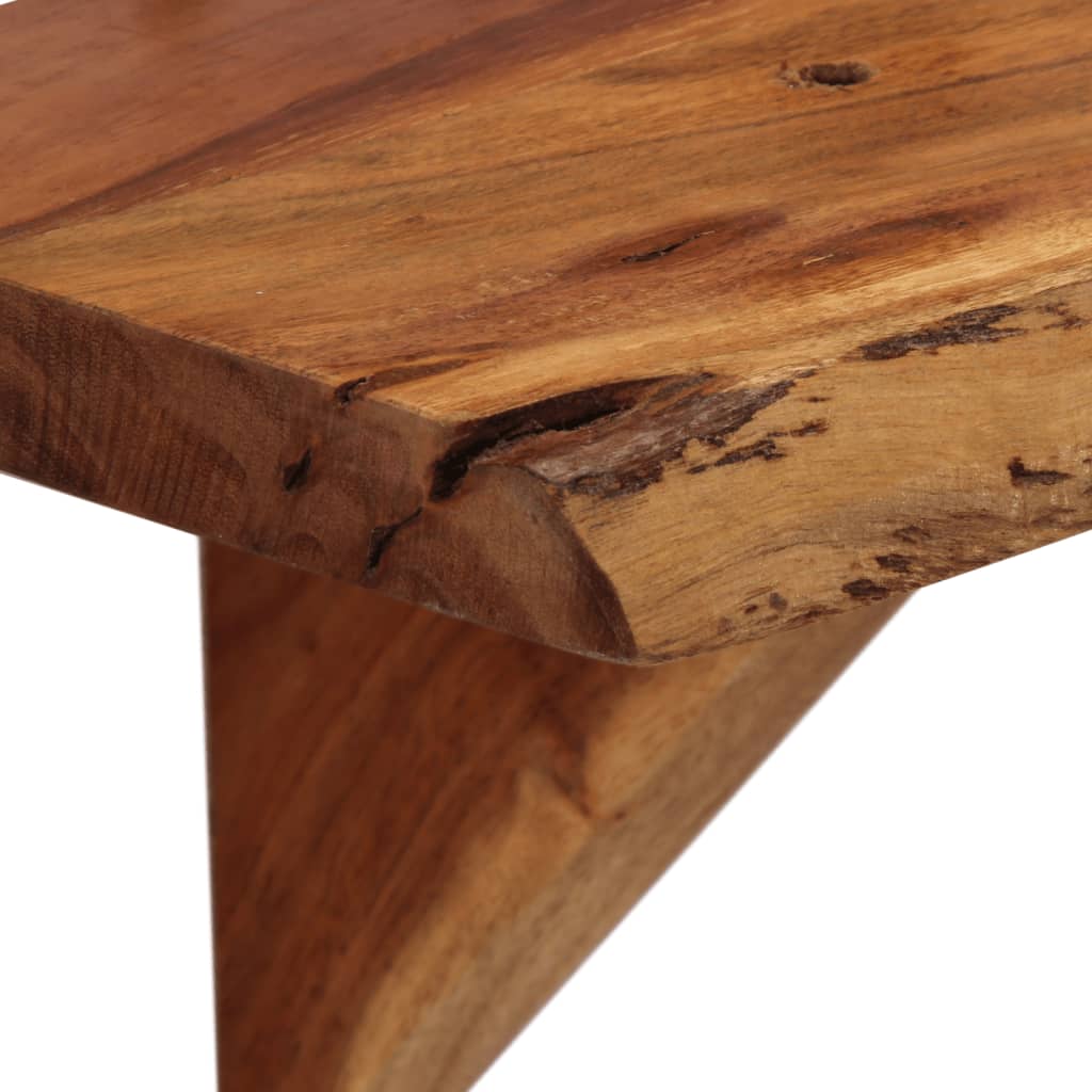 Vegghyller 2 stk. 110x20x18 cm heltre akasietre - number 9.