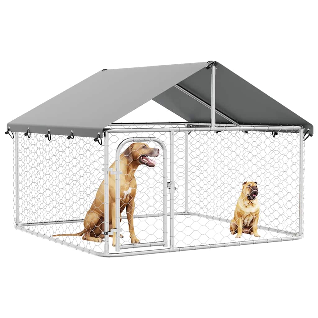 Gabbia per cani da esterno con tetto - number 5.