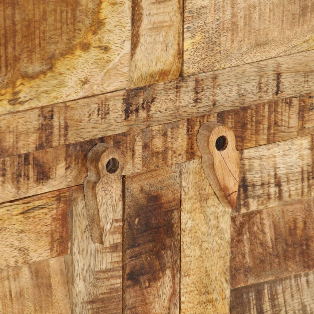 Skänk 110x30x65 cm massivt mangoträ - number 7.