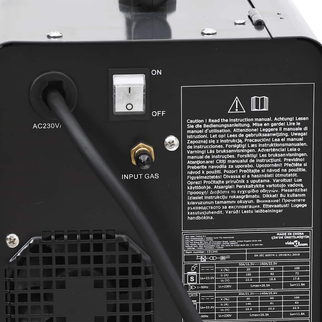 Poste à souder mig/mma/tig 200 a - number 5.