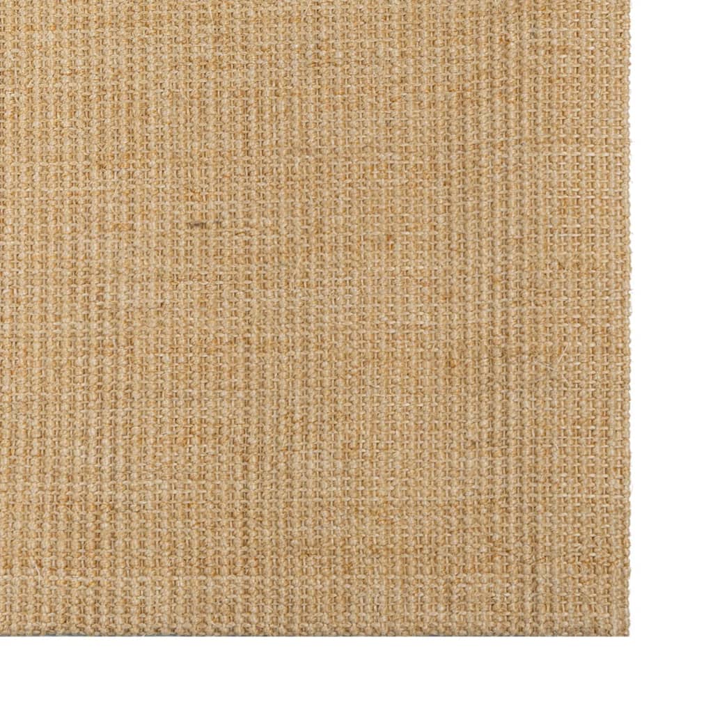 Gulvtæppe naturlig sisal - naturfarvet, 66 x 150 cm - number 3.