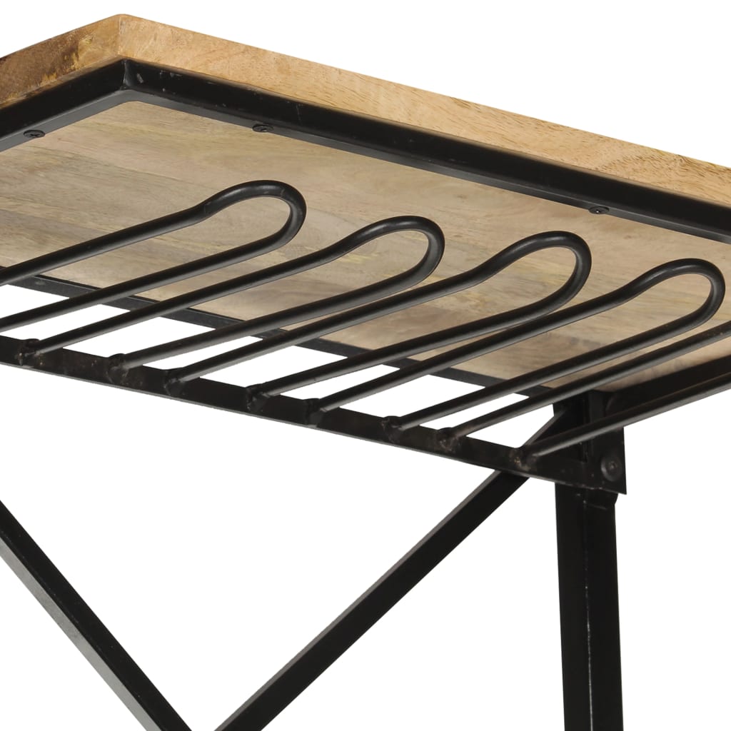 Vinski ormar u dizajnu traktora 49x31x172 cm ru mango stablo bijelo - number 6.