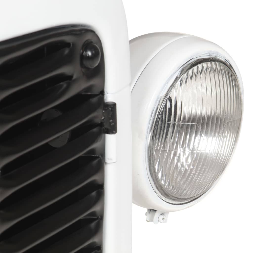 Vinski ormar u dizajnu traktora 49x31x172 cm ru mango stablo bijelo - number 7.