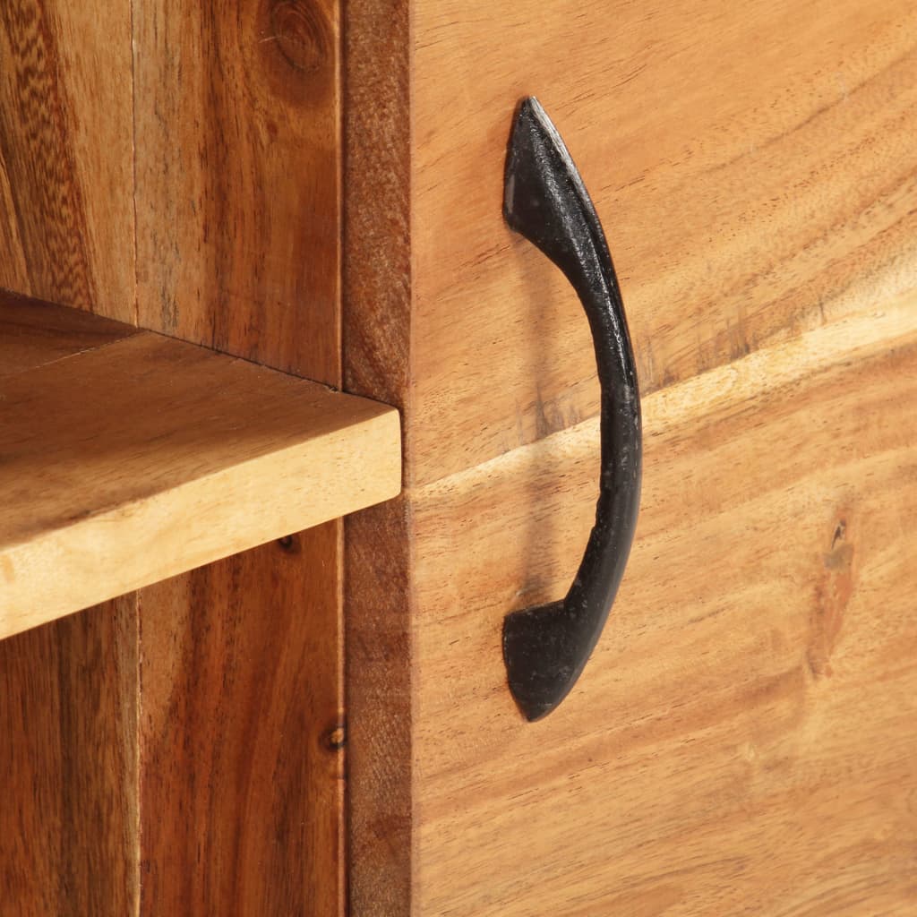 Skænk 116x30x66 cm massivt akacietræ - number 5.