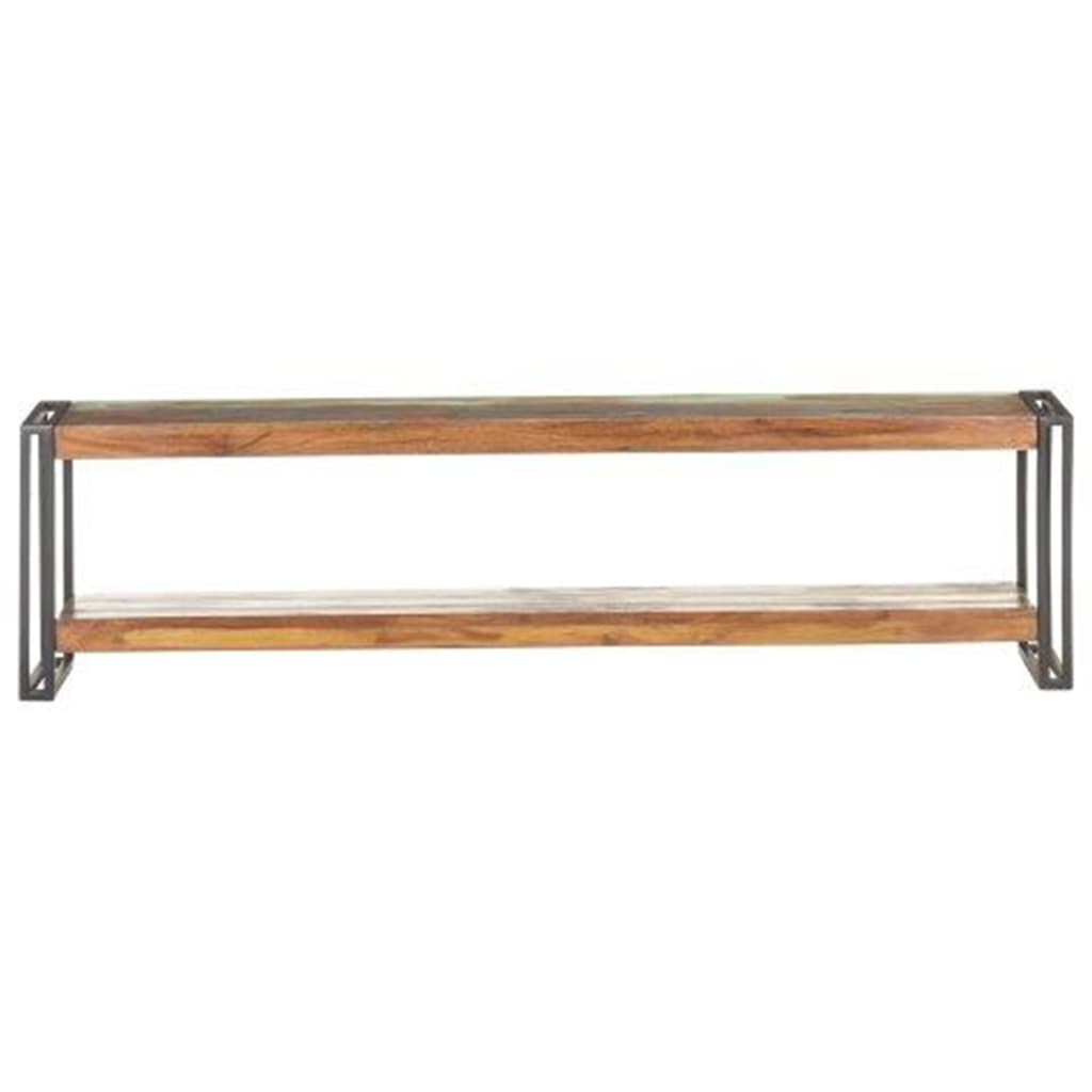 Tv-skab 150x30x40 cm massivt genbrugstræ - number 2.