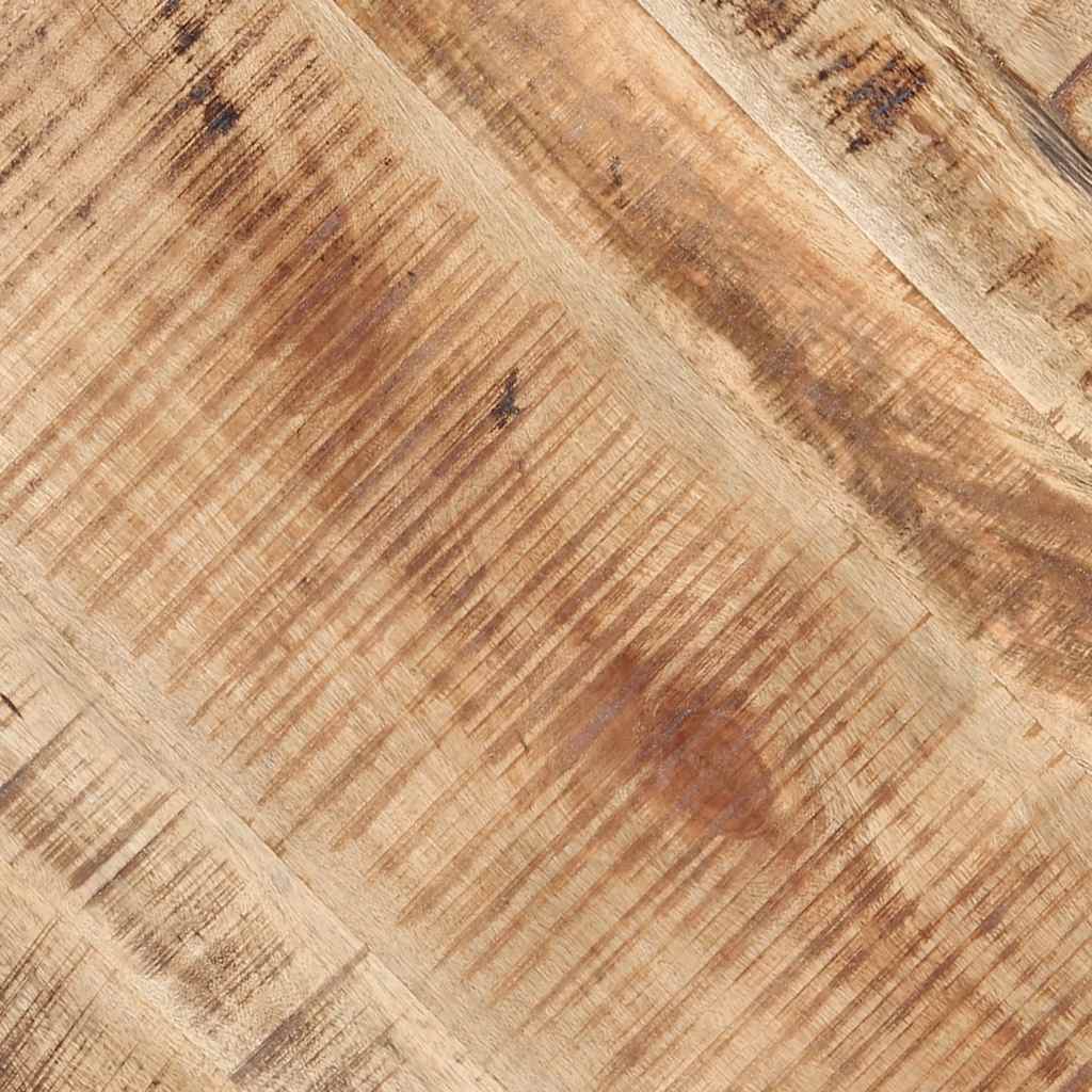 Stolik kawowy ø68x43 cm surowe drewno mango - number 10.